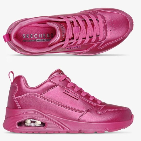 new Skechers Uno-Galactic Gal Skech-Air Sneakers 252 - Picture 2 of 6